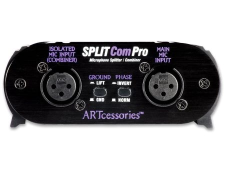 ART SPLITCom Pro Microphone Splitter and Combiner For Sale