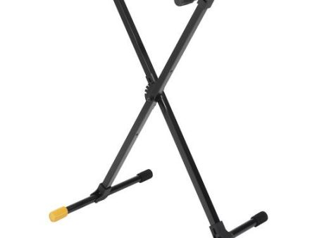 Hercules KS118B Ez-Lok X-Shaped Single Keyboard Stand For Discount