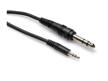 Hosa CMS-105 3.5mm To 1 4  TRS Stereo Cable - 5 Foot Online Sale