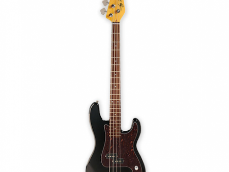 Jay Turser JTB-400C-BK - Electric Bass with P-Style Pickup - Black Fashion