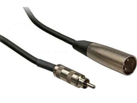 Hosa XRM-110 Unbalanced Interconnect RCA to XLR3M, 10 ft Online Sale