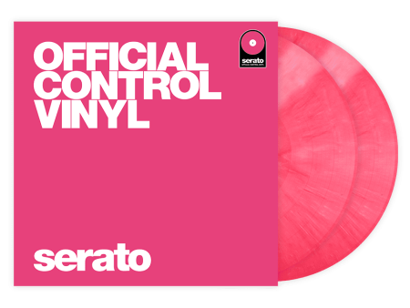 Serato Vinyl Performance Series Pair - Pink 12  Control Vinyl Pressing Sale