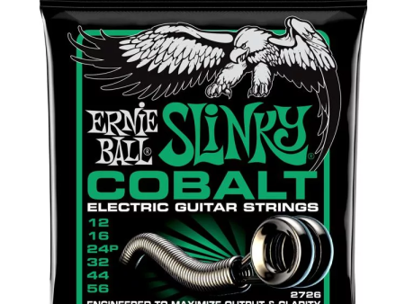 Ernie Ball 2726EB Slinky Cobalt Electric Guitar Strings 6 String Set 012 - 056 Online