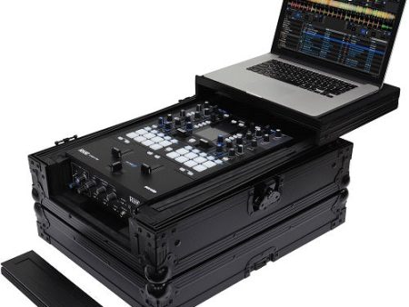 Odyssey FZGS12MX1XDBL Format DJ Mixer Case w Extra Deep Rear Compartment - 12  (Black) Online Sale