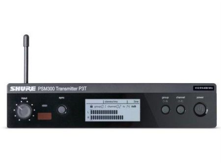 Shure P3T-J13 Wireless Transmitter Frequency J13 Fashion