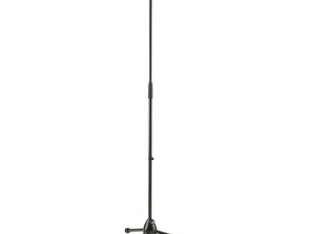 K&M 201A 2 Tripod Mic Stand w Long Legs (Black) on Sale