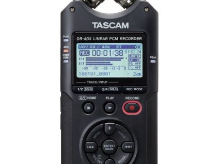 Tascam DR-40X Digital Audio Recorder And USB Interface Supply