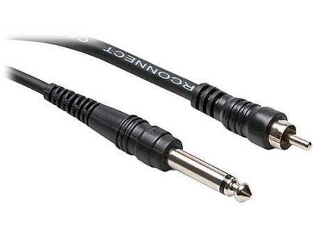 Hosa CPR-115 1 4  Phone Male To Rca Male Audio Interconnect Cable - 15 Foot on Sale