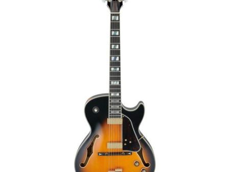 Ibanez GB10SEBS George Benson Signature Hollow Body Electric Guitar (Brown Sunburst) Online Hot Sale