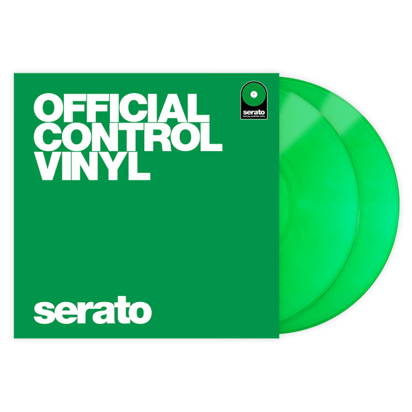 Serato Vinyl Performance Series Pair - Green 12  Control Vinyl Pressing For Cheap