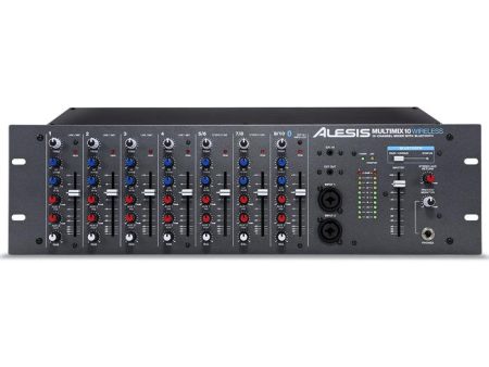 Alesis MULTIMIX 10 Wireless 10-Channel Rackmount Mixer w  Bluetooth Wireless Fashion