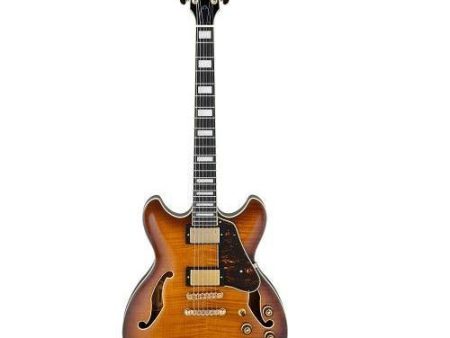 Ibanez AS93FMVLS Artcore Expressionist Series Semi Hollow-Body Electric Guitar (Violin Sunburst) Online now