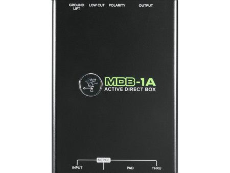 Mackie MDB-1A Active Direct Box For Discount