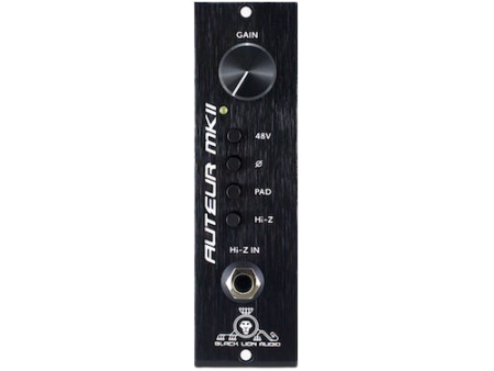 Black Lion Audio AUTEUR MK2 500 Series Mic Preamp With Ultra-High-Speed Input Stage Online Sale