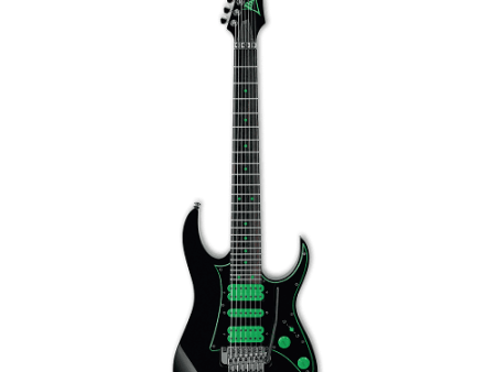 Ibanez UV70PBK Steve Vai Signature 7 String Electric Guitar (Black) For Sale