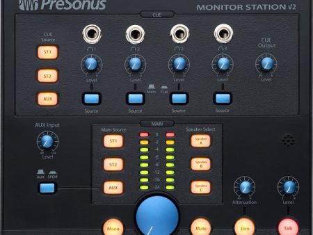 PreSonus MONITOR STATION V2 Desktop Studio Control Center For Cheap