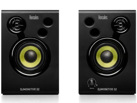 Hercules DJ MONITOR 32 Studio Monitors (Pair) - 3  For Sale