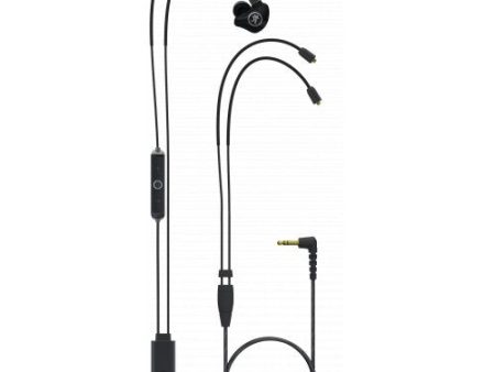 Mackie MP-220 BTA Dual Driver In-Ear Monitors with Bluetooth Hot on Sale