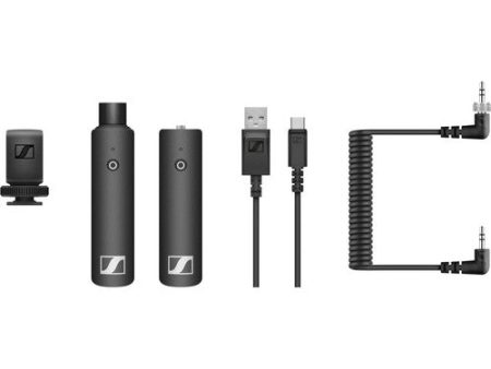 Sennheiser Xsw-D Portable Interview Set - Camera-Mount Digital Wireless Microphone System With Plug-On Transmitter (No Microphone, 2.4 Ghz) on Sale