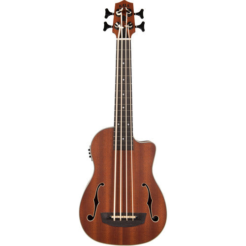 Kala UBASS-JYMN-FS Journeyman Acoustic Electric U-Bass With F-Holes Hot on Sale