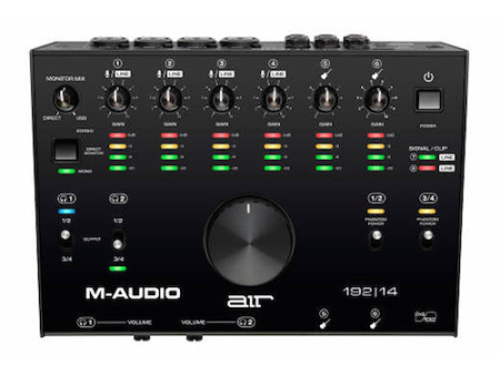 M-Audio AIR192X14XUS Air 192|14 8-In 4-Out 24 192 USB Audio Interface For Discount