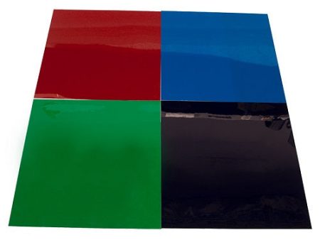 American DJ CGS-8C Adj Cgs Gel Sheet Pack - 8 X8 , Magento, Congo Blue, Light Green, Aqua Hot on Sale