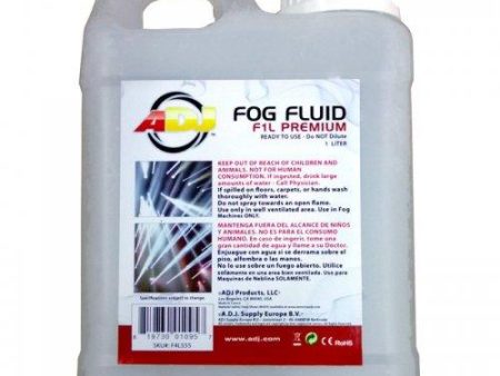 American DJ F1L PREMIUM 1L Fog Fluid Online Hot Sale