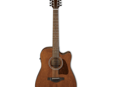 Ibanez AW5412CEOPN - Single Cutaway Dreadnought 12 String Acoustic Electric Guitar - Open Pore Discount