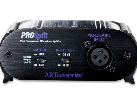 ART PROSPLIT Two-Way Mic Splitter Online Hot Sale