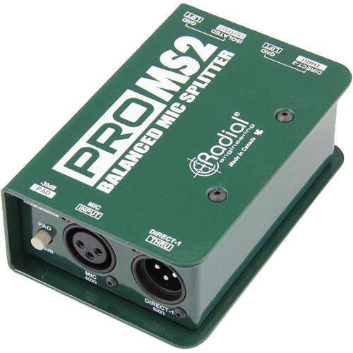 Radial Engineering PROMS2 Passive Microphone Splitter For Cheap