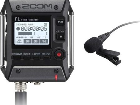 Zoom F1-LP Field Recorder With Lavalier Microphone Cheap