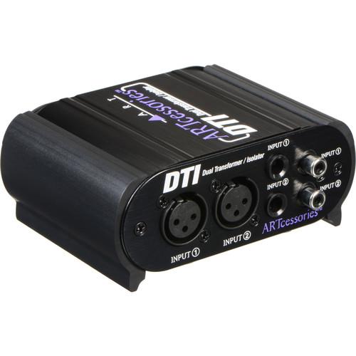 ART DTI Dual Input Inline Transformer Isolator Box w Balanced and Unbalanced Connectors Fashion