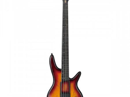 Ibanez GWB205TQF Gary Willis Signature 5 String - Electric Bass with Bartolini Pickups - Tequila Sunrise Flat Supply