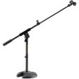 Hercules MS120B H-Base Microphone Stand With Telescopic Boom Amp Ez Clip For Discount