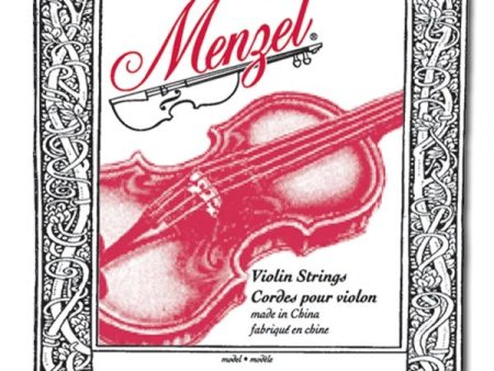 Menzel BVS201F Steel Violin Strings 4 4 Supply