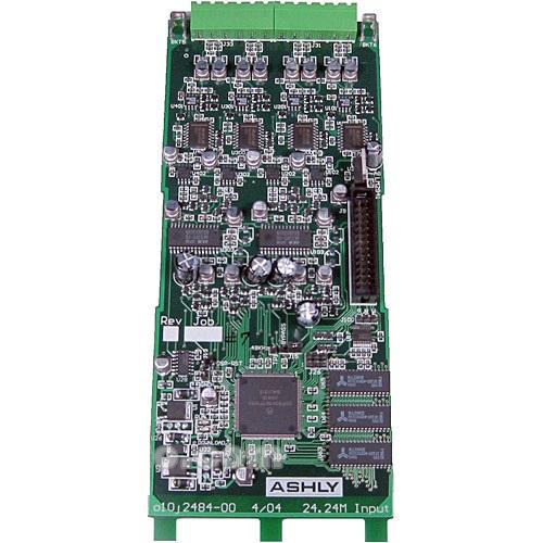 Ashly NE24.24MINPUTCARD 4-Input Expansion Module for Protea 24.24M Matrix Processor For Discount