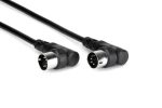 Hosa MID-305RR Right-Angle MIDI Cable - 5 Foot Online Hot Sale