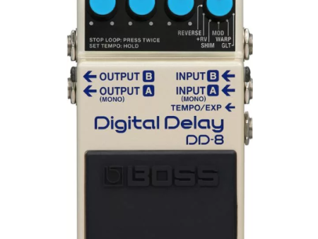 Boss DD-8 Digital Delay Pedal For Discount