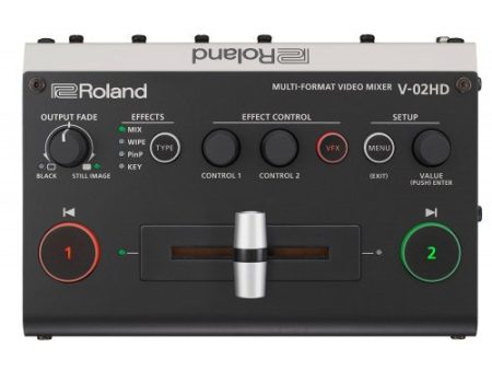 Roland V-02HD Multi-format Video Mixer Online now