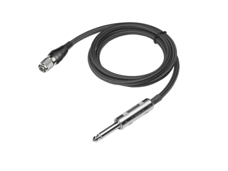 Audio-Technica AT-GCH PRO Professional Guitar Input Cable For Wireless Transmitters Discount