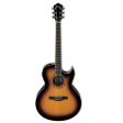 Ibanez JSA5VB - Single Cutaway Joe Satriani Signature Acoustic Guitar - Vintage Burst on Sale