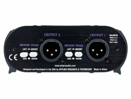 ART DUALZDirect Professional Dual-Channel Passive Direct Box on Sale