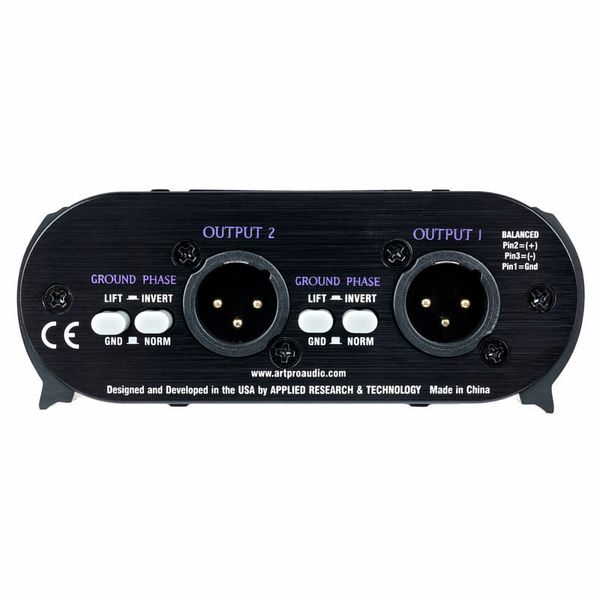 ART DUALZDirect Professional Dual-Channel Passive Direct Box on Sale