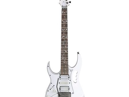 Ibanez JEMJRLWH Steve Vai Signature Left-Handed Electric Guitar (White) Discount