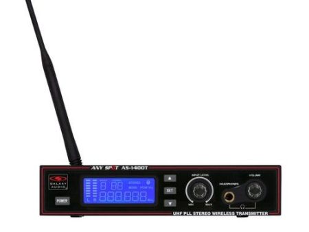 Galaxy Audio AS-1400T  Wireless Personal Monitor Transmitter Unit Only on Sale