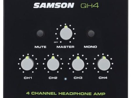 Samson QH4 4-Channel Headphone Amplifier For Cheap