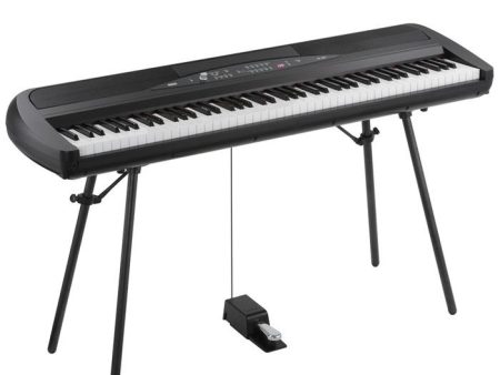 Korg SP280-BK Digital Piano With Stand (Black) Hot on Sale