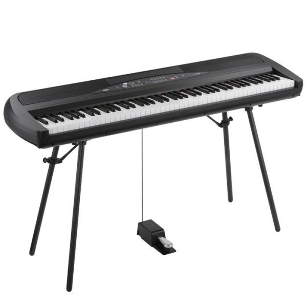 Korg SP280-BK Digital Piano With Stand (Black) Hot on Sale