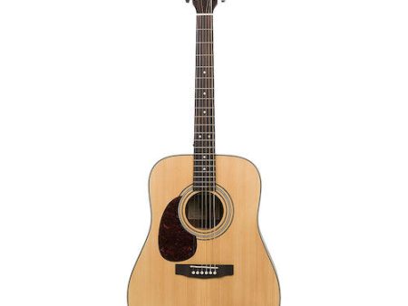 Cort EARTH70-LH-OP - Dreadnought Left-Handed Acoustic Guitar - Natural Cheap