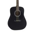 Cort STANDARD Series Acoustic Guitar (Black) Hot on Sale